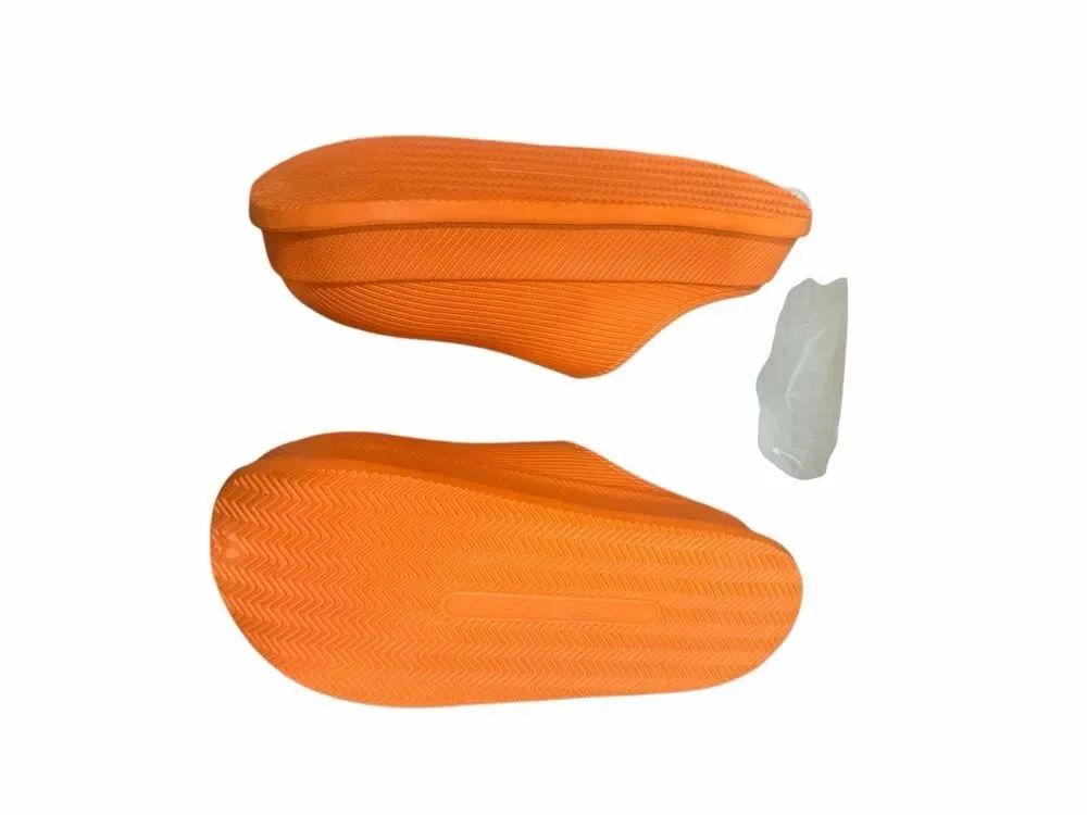 Nwt Cloud Slides Men's Cozy Fur-Lined Clogs- Orange- Size 40-41(6.5-7.5) — image 6 of 8